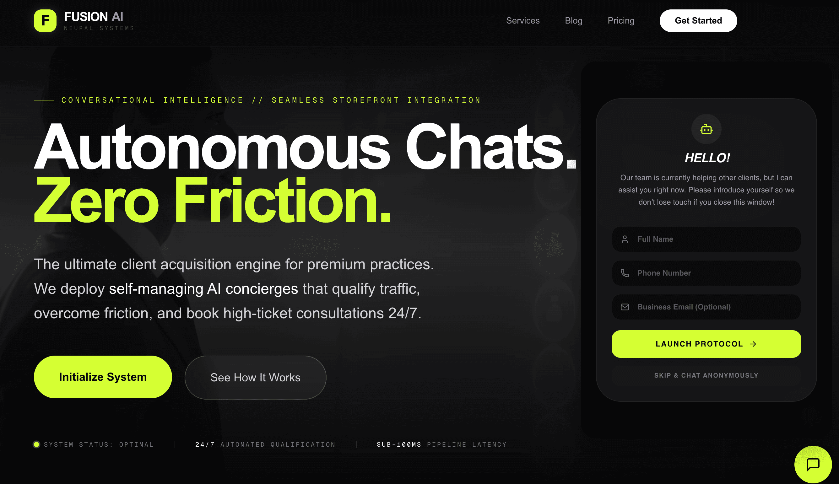Fusion Chat — Enterprise Conversational AI & Autonomous Booking Pipeline